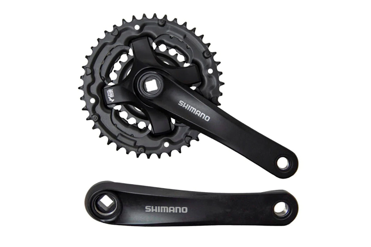 Plato y Biela Shimano TY-301