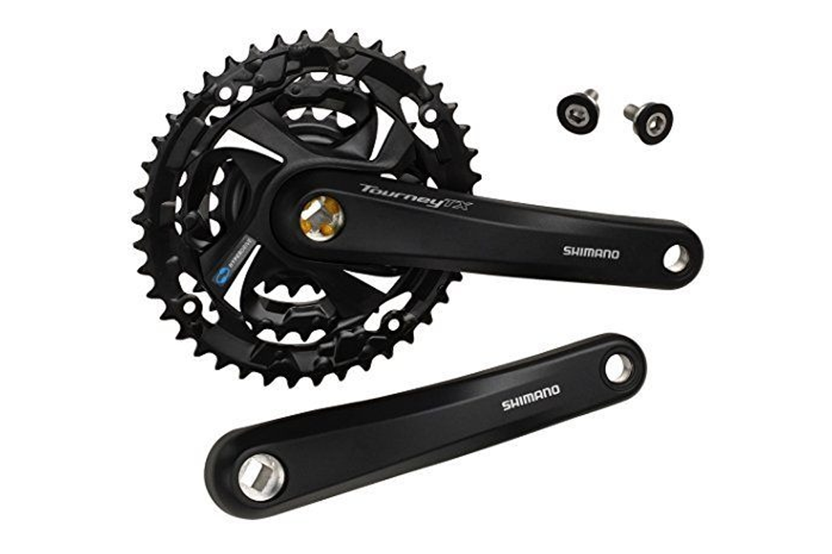 Plato y biela Shimano MTB FC TX801