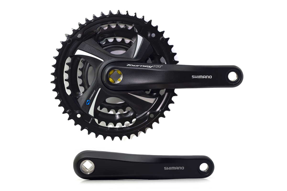 Plato y biela Shimano MTB FC TX801