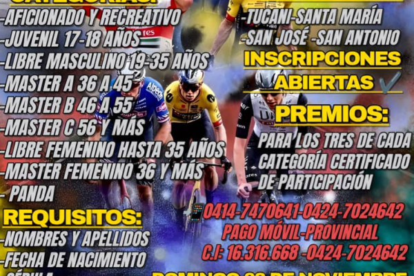 1er clasico los tres santos MTB